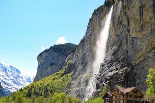 Lauterbrunnen Switzerland Waterfall